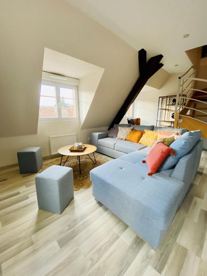 L'Envolee Alsacienne - Magnifique Appartement En Duplex 오스트하임 외부 사진