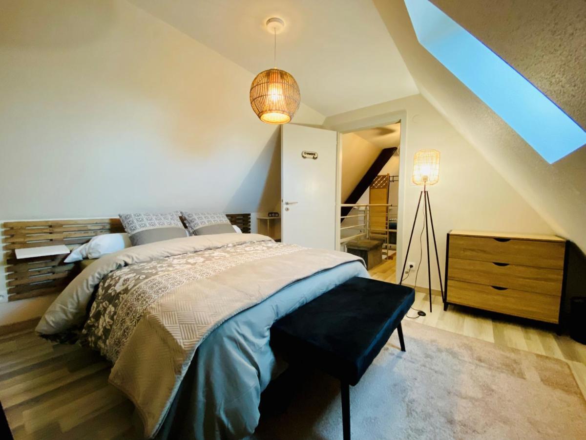 L'Envolee Alsacienne - Magnifique Appartement En Duplex 오스트하임 외부 사진